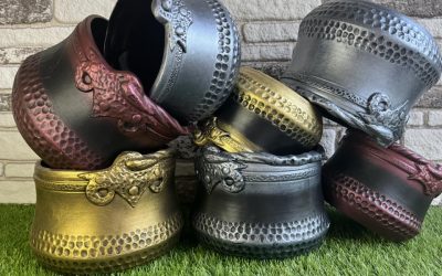 Керамична саксия „Арт Менци“